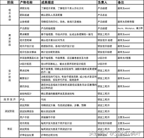 整个软件开发的流程